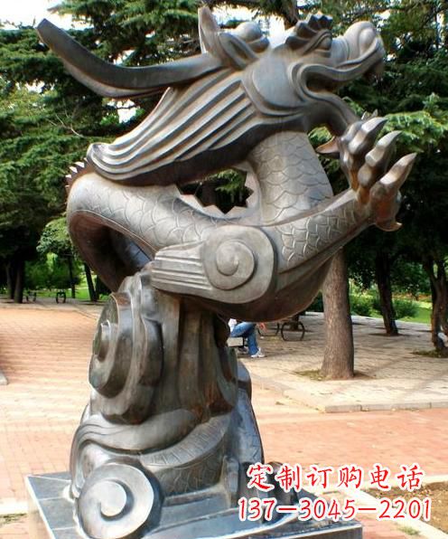 温州高品质十二生肖铜雕龙
