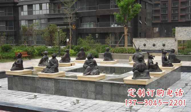 温州中领雕塑:传承十二生肖文化的铜雕精品