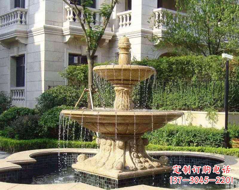 温州美轮美奂的喷泉雕塑