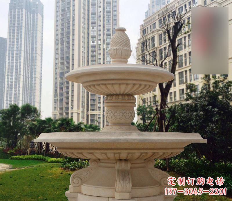 温州专业定制石雕喷泉雕塑