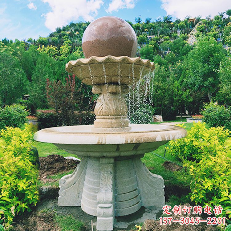 温州中领雕塑提供高品质的城市喷泉石雕雕塑,是…