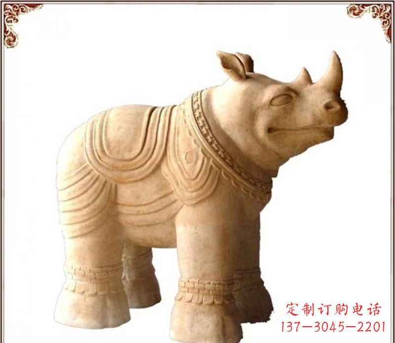 温州中领雕塑:精致的水牛雕塑