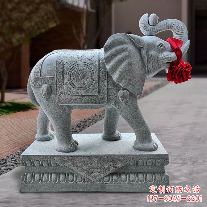 温州中领雕塑定制大象雕塑