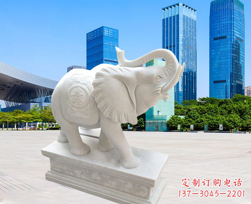 温州高品质大象喷泉雕塑