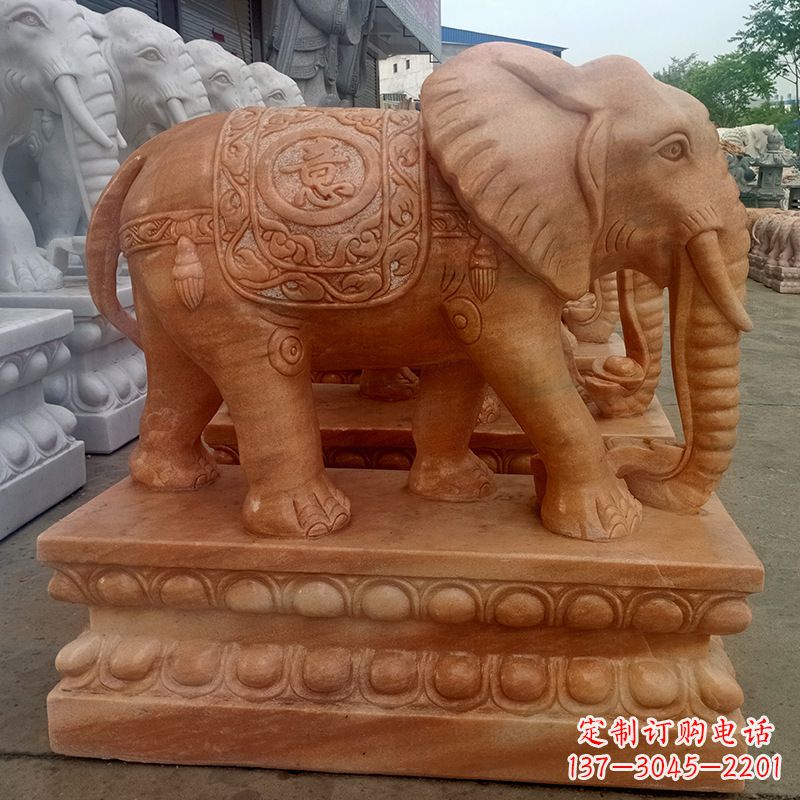 温州大象雕塑,深邃而神秘