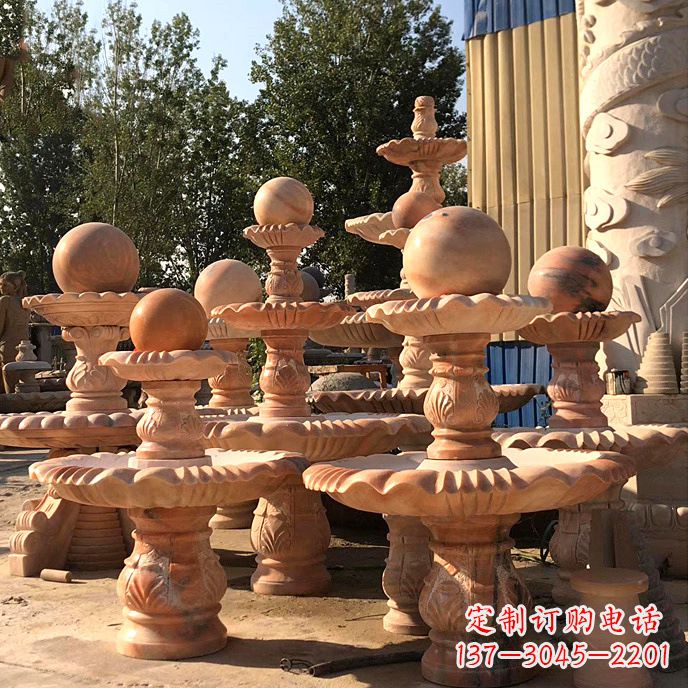 温州风水球雕塑,给你无限的祝福