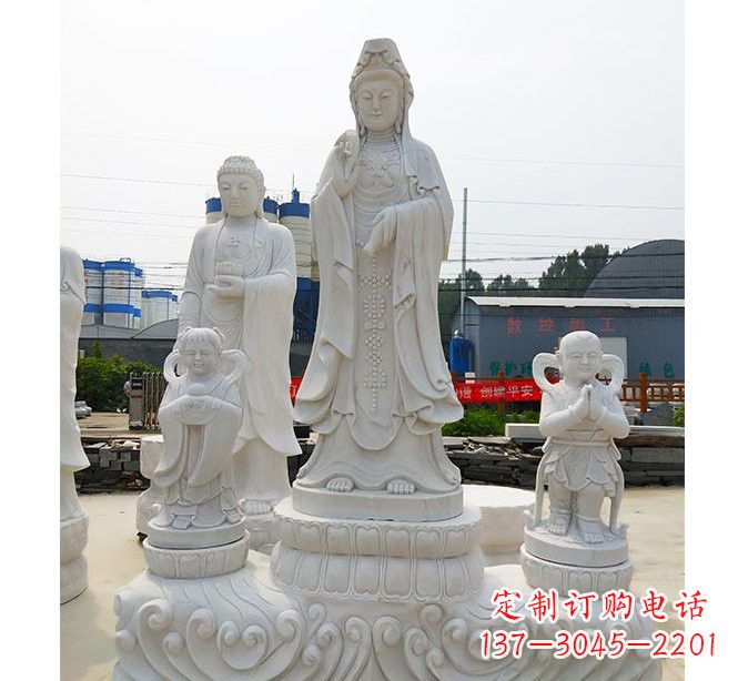 温州手工精美的观音塑像