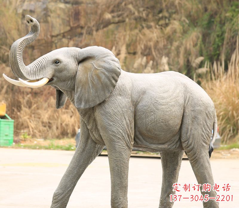 温州中领雕塑大象雕塑特色定制