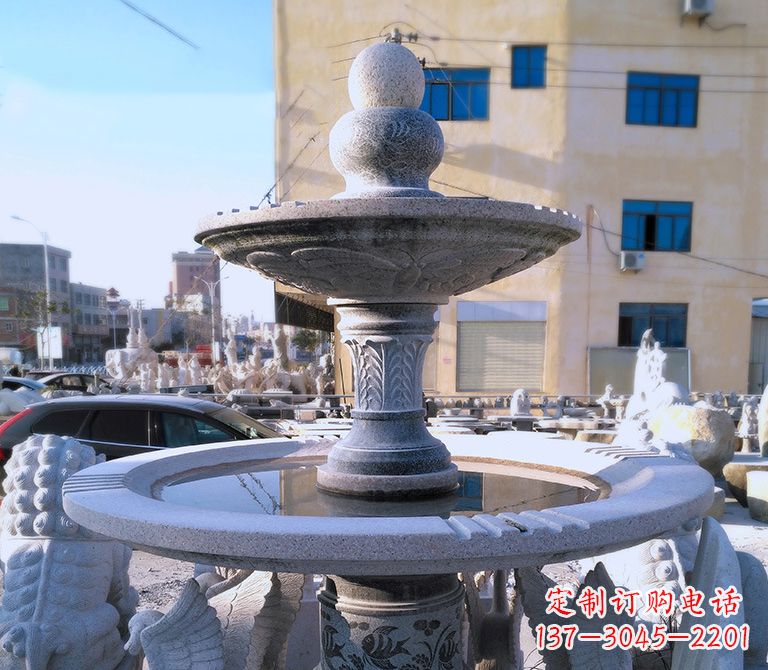 温州雕塑虎头喷泉,激发您的想象力