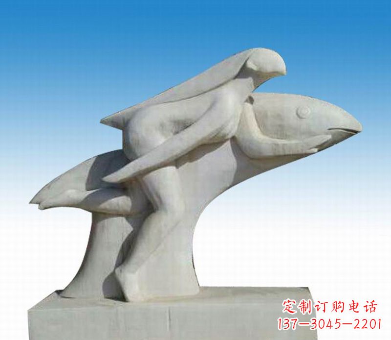 温州中领雕塑海豚雕塑，让你的公园变得出众！