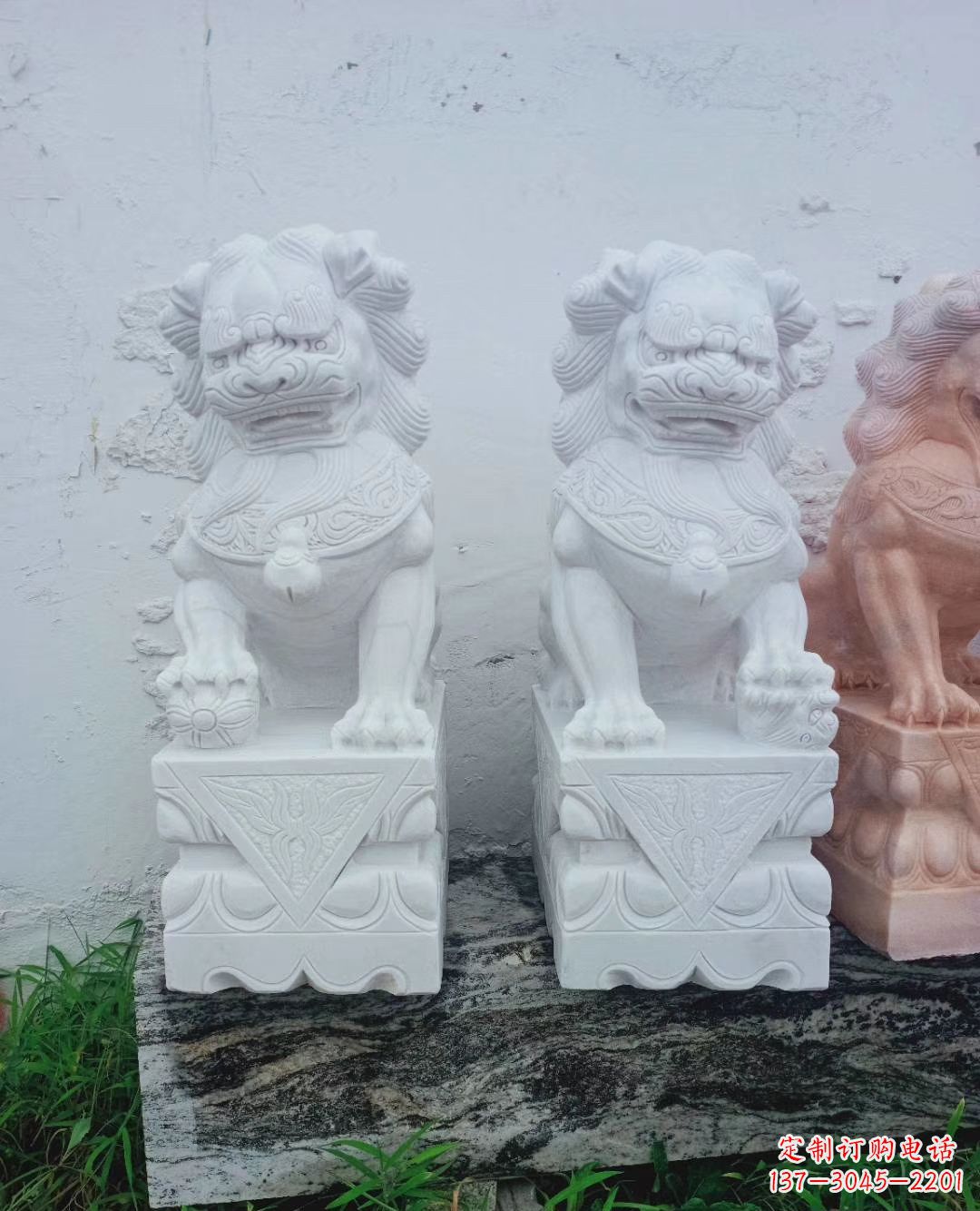 温州中领雕塑：狮子雕塑，傲视金榜！