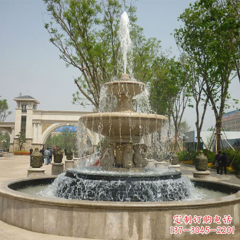 温州石雕音乐喷泉
