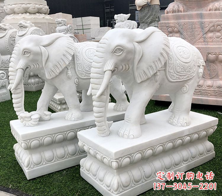 温州石浮雕大象