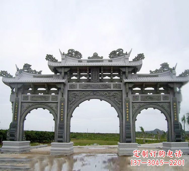 温州石牌坊 楼