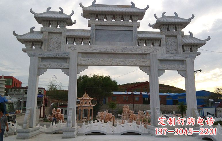 温州石牌坊雕刻