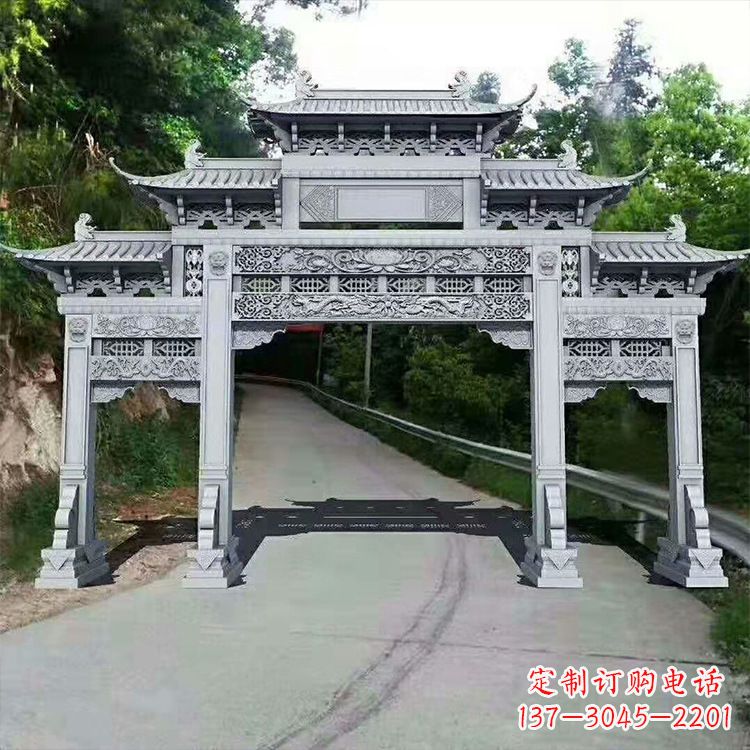 温州石牌楼青石牌坊