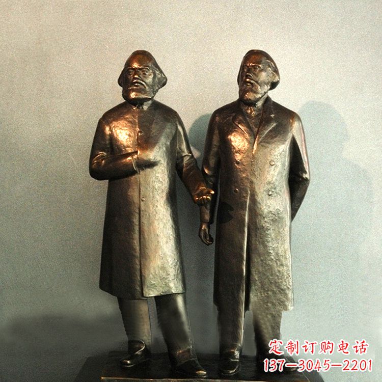 温州世纪伟人马克思和恩格斯雕塑