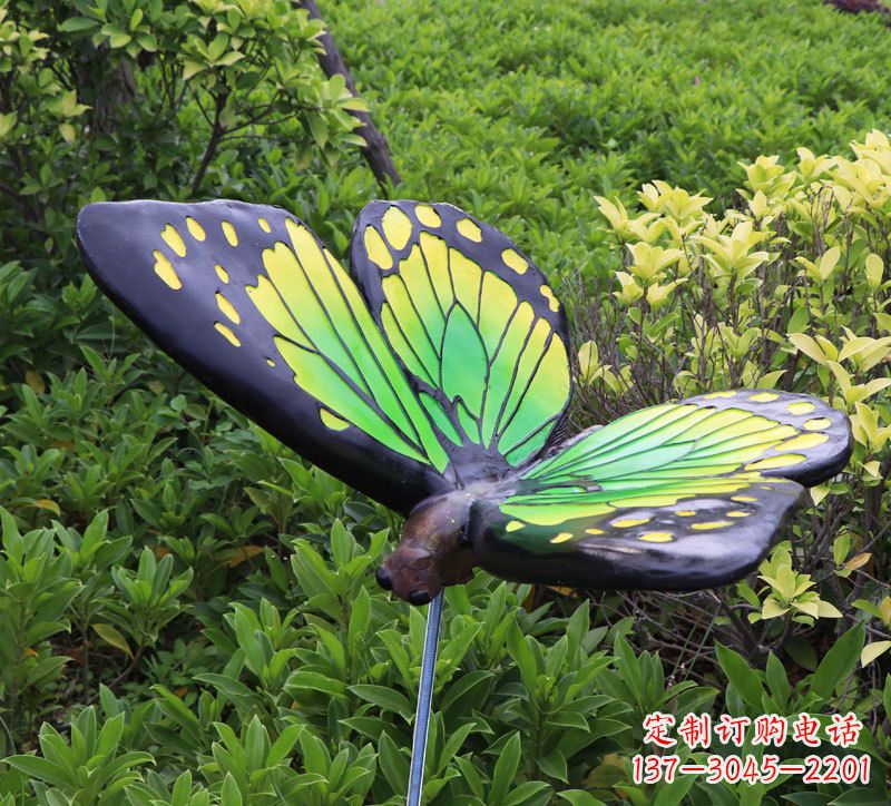 温州树脂仿真蝴蝶昆虫雕塑