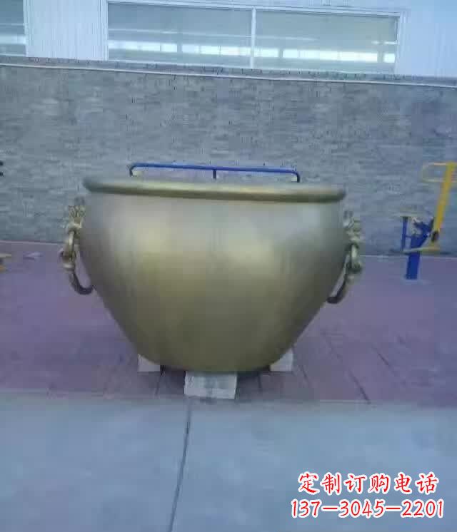 温州水缸铜雕塑