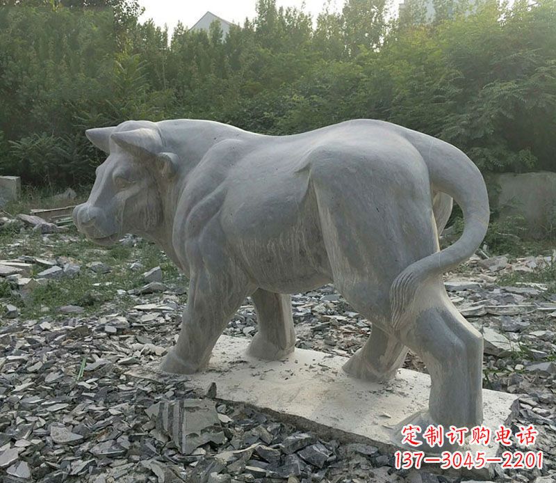 温州水牛雕公园动物雕塑