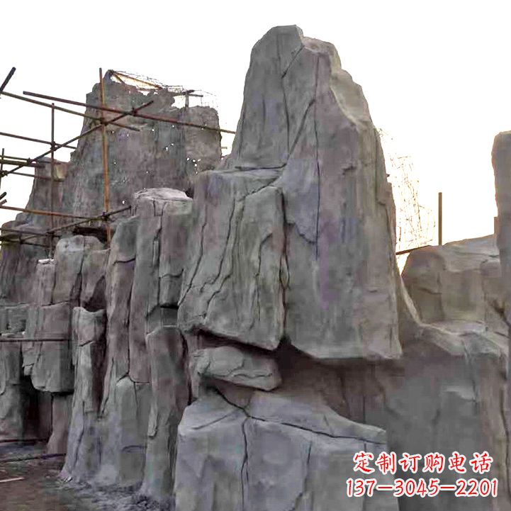 温州水泥塑石假山雕塑