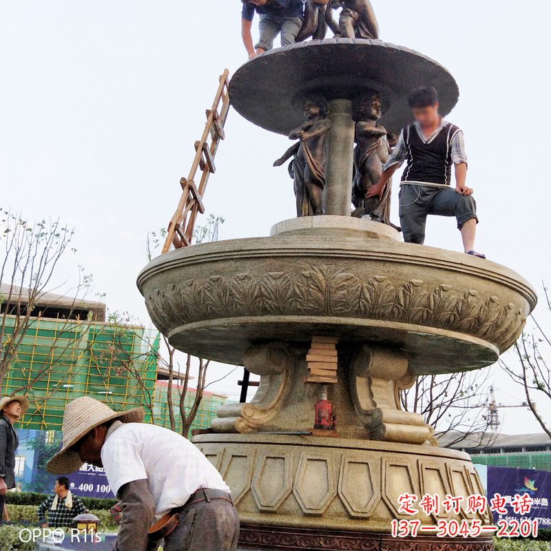 温州水头石雕喷泉