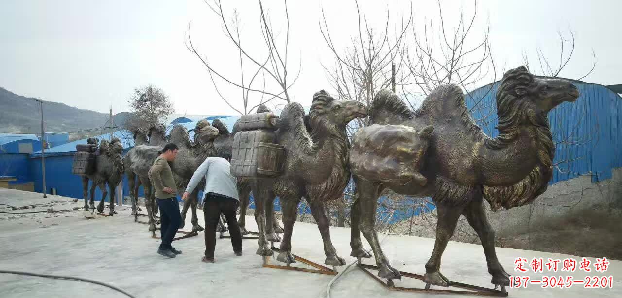 温州丝绸之路骆驼雕塑