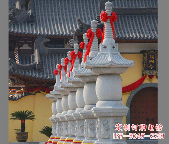 温州寺庙景观舍利塔石雕