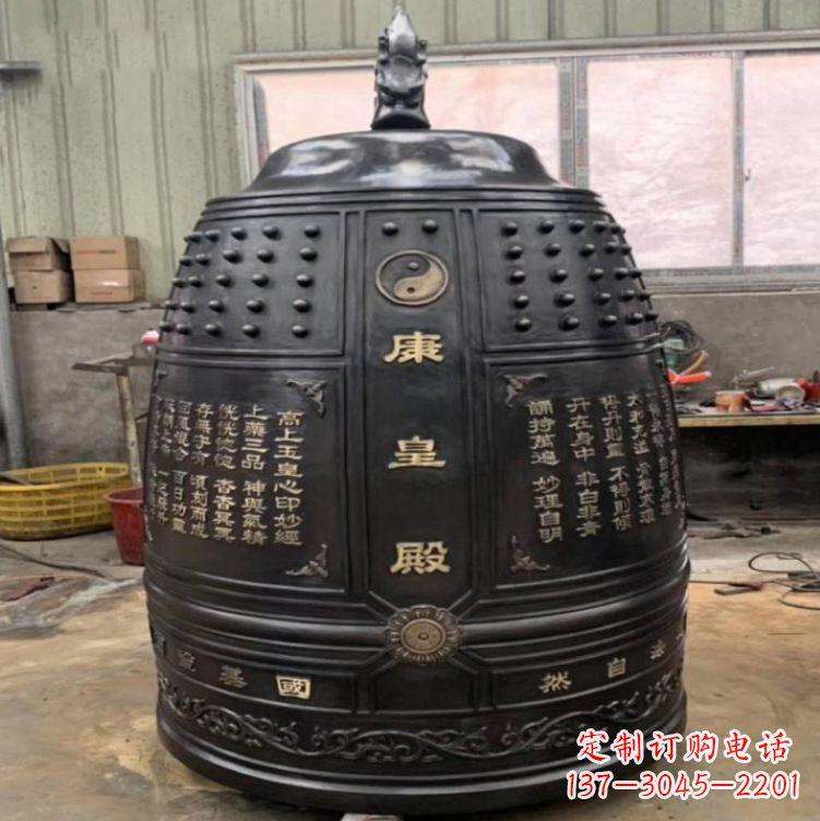 温州寺庙铜雕挂钟