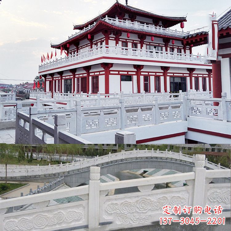 温州寺院石栏板