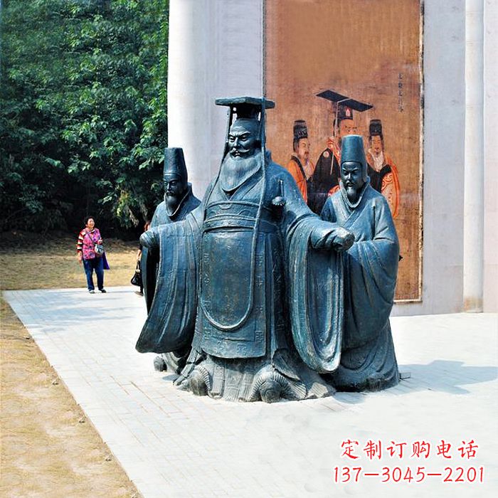 温州隋文帝杨坚景观雕塑