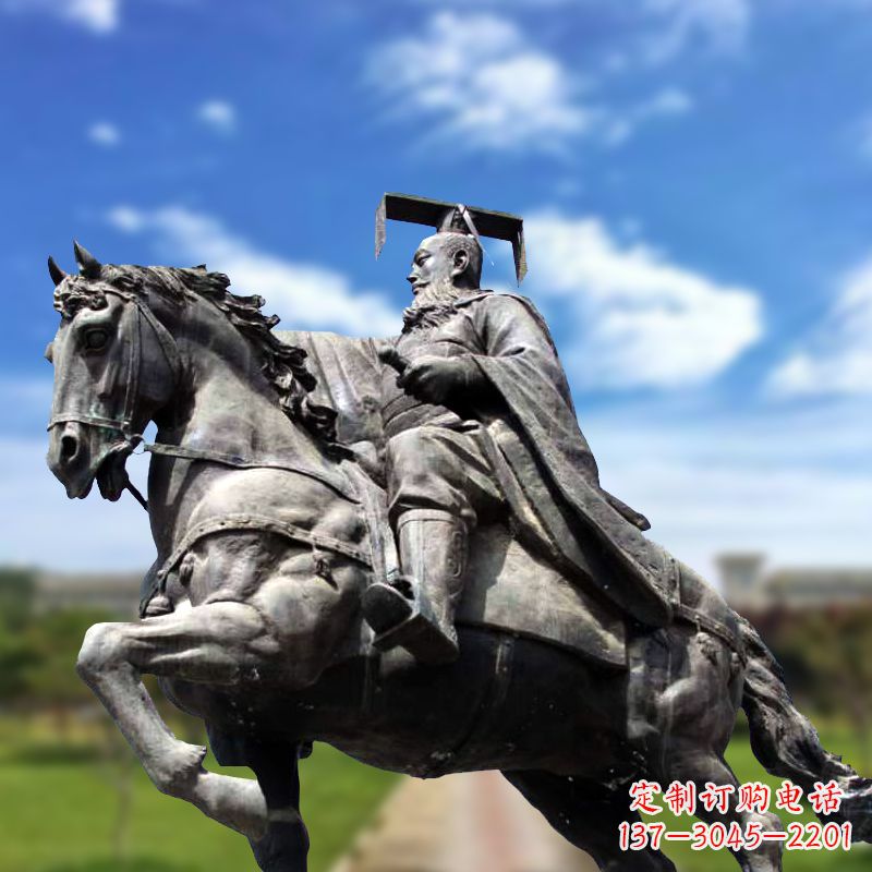 温州隋文帝骑马雕塑