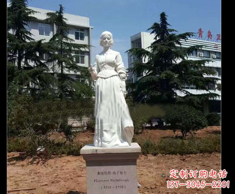 温州提灯天使弗洛伦斯·南丁格尔石雕 (3)