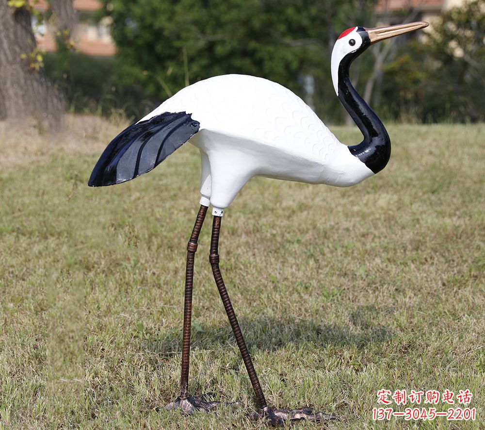 温州庭院仙鹤雕塑