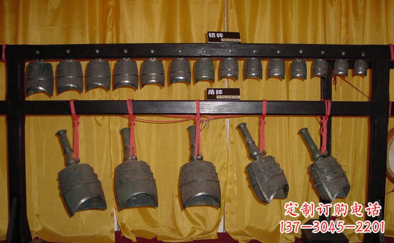 温州铜编钟古代乐器雕塑