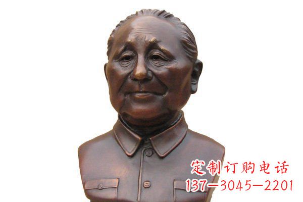 温州铜雕邓小平头像