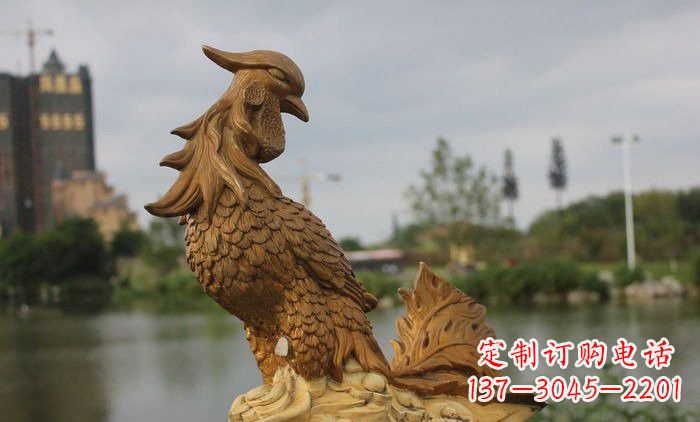 温州铜雕凤凰古代神兽雕塑
