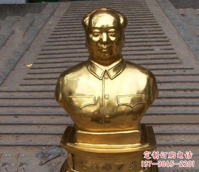 温州铜雕广场伟人雕塑摆件