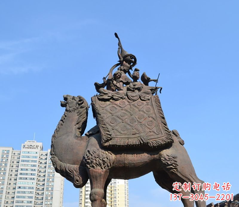 温州铜雕骆驼