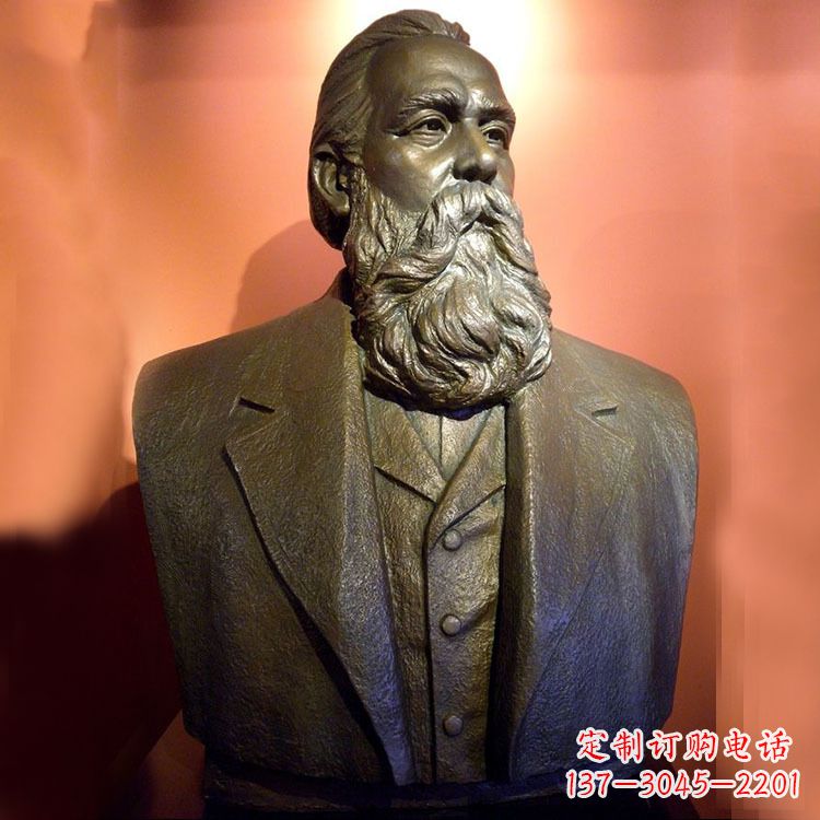 温州铜雕马克思雕塑