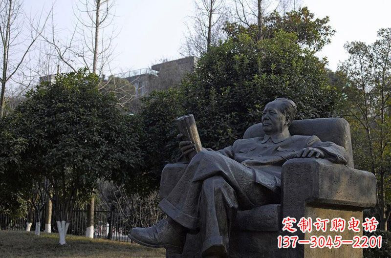 温州铜雕毛泽东伟人雕塑
