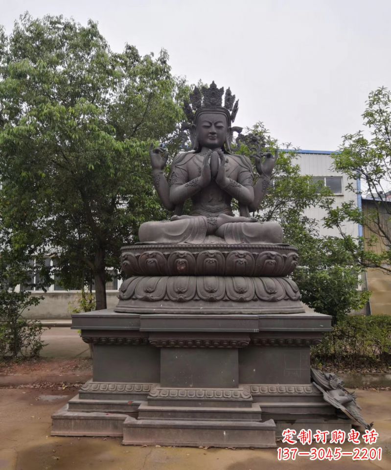温州铜雕密宗佛寺庙佛像雕塑