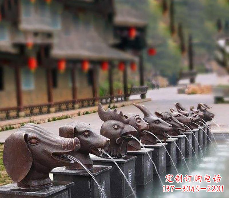 温州铜雕喷泉