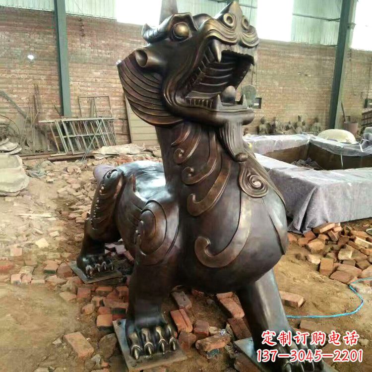 温州铜雕貔貅镇宅辟邪