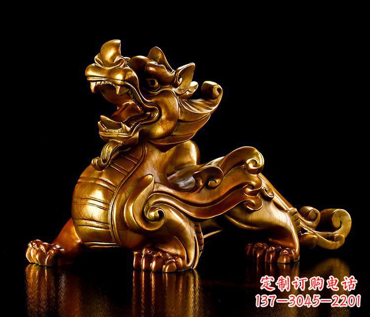 温州铜雕瑞兽貔貅
