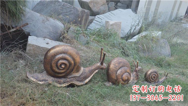 温州铜雕蜗牛
