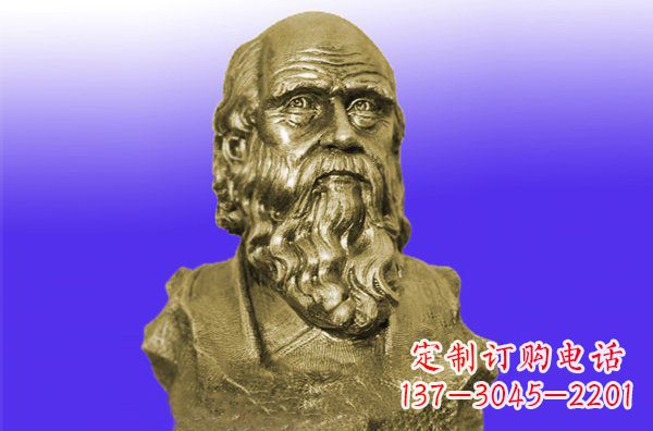 温州托尔斯泰头像铜雕