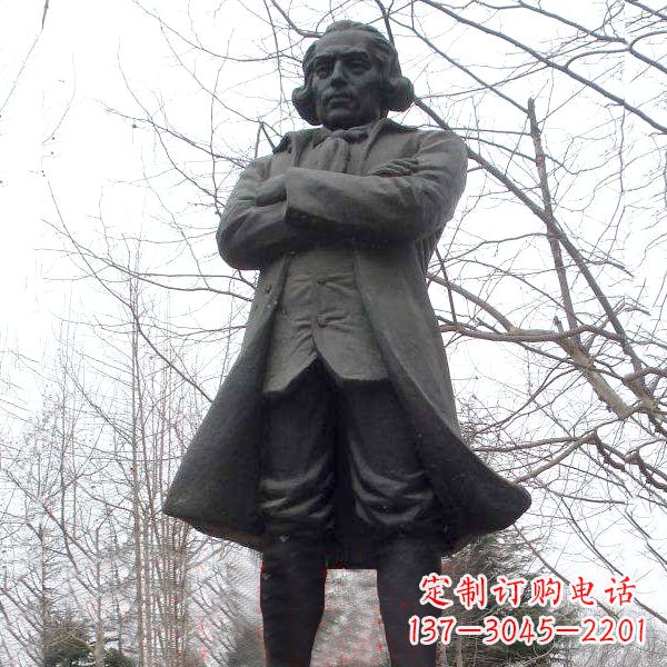 温州瓦特公园铜雕塑像