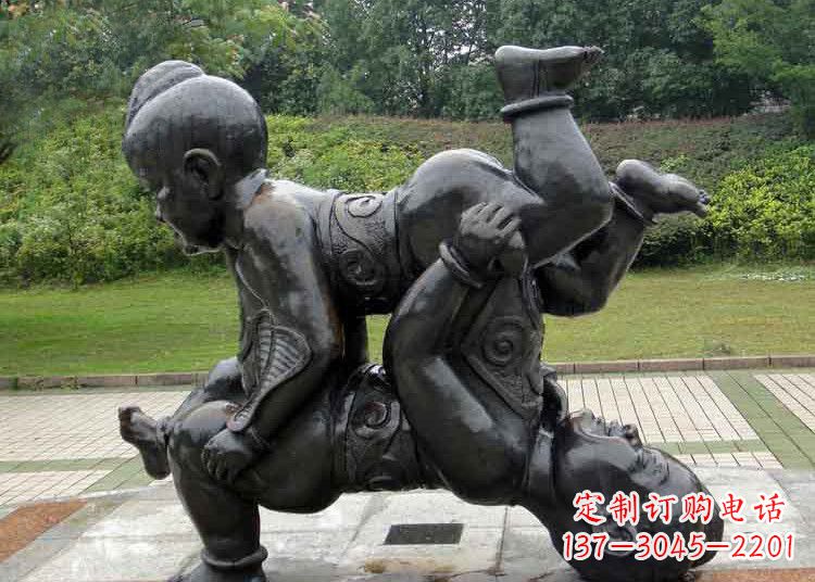 温州顽皮的小孩