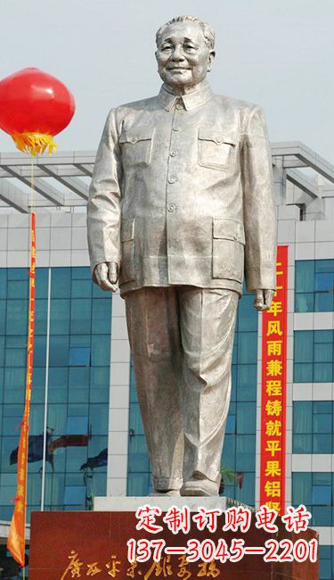 温州伟人邓小平铜雕像